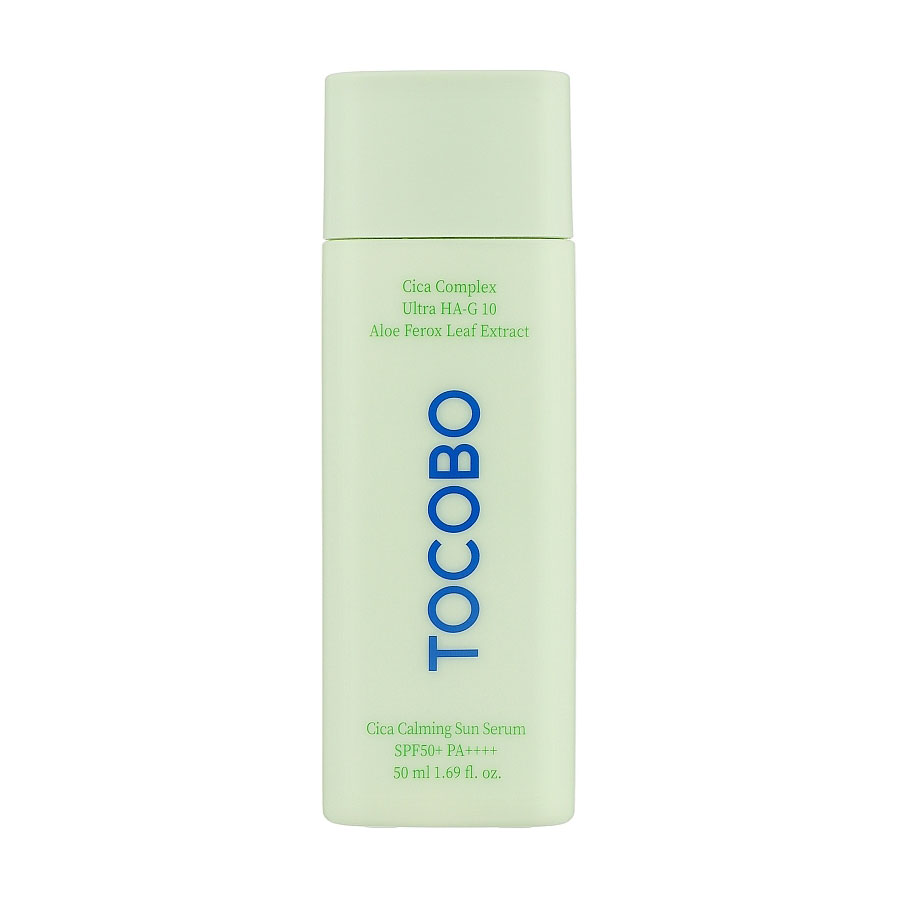 Сонцезахисна сироватка для обличчя Tocobo Cica Calming Sun Serum, SPF 50+ PA++++, 50 мл